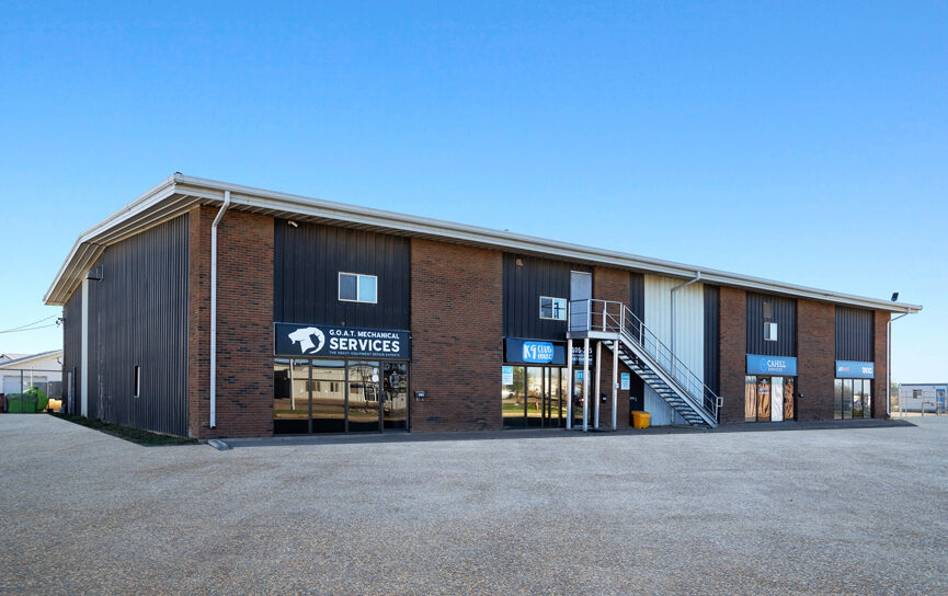 Four Bay Office Warehouse Building with Separately Leased Yard – Fort McMurray